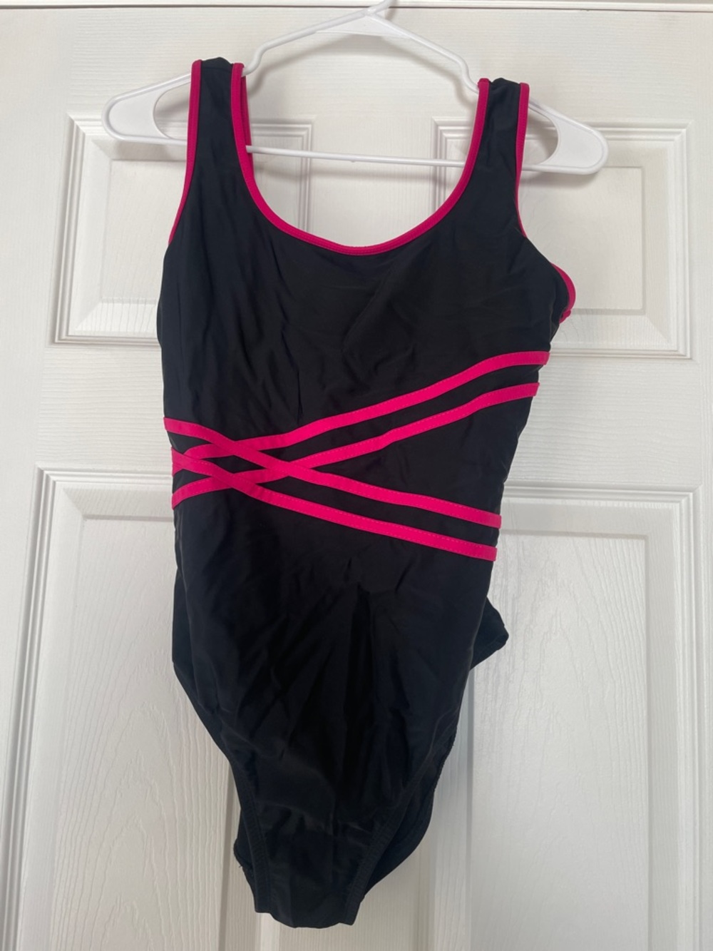 Catalina Black and Pink Swimsuit
